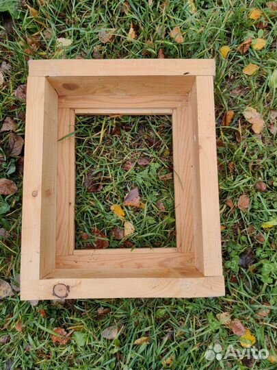 Окно деревянное для бани