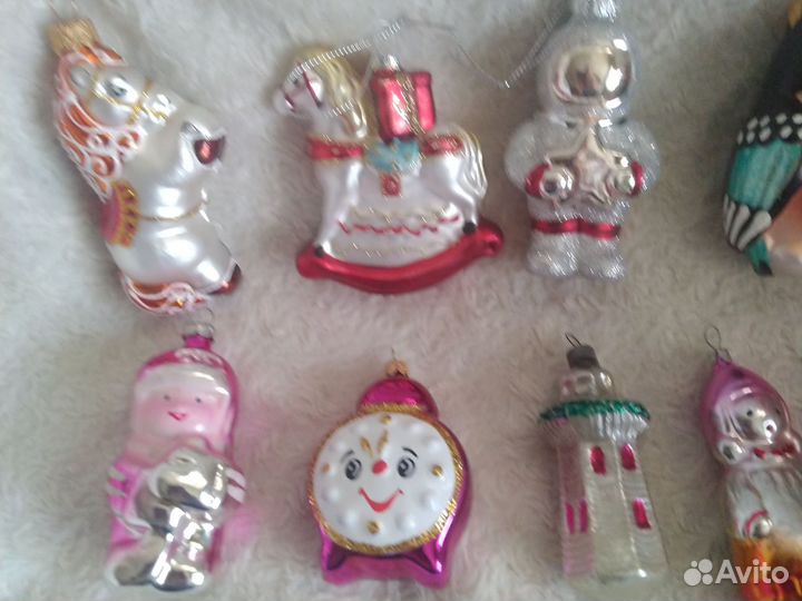 Елочные игрушки СССР