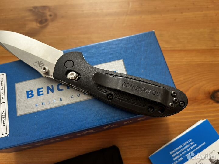 Нож Benchmade Mini Griptilian 556-S30V Оригинал