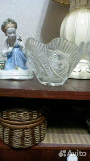 Хрустальная салатница