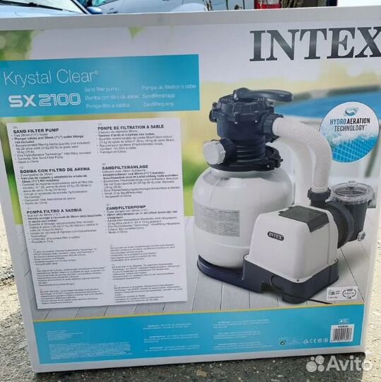 Песочный Насос-Фильтр Intex 6000л/ч 26646