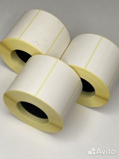 Термоэтикетки самоклеющиеся эко 43*25 мм