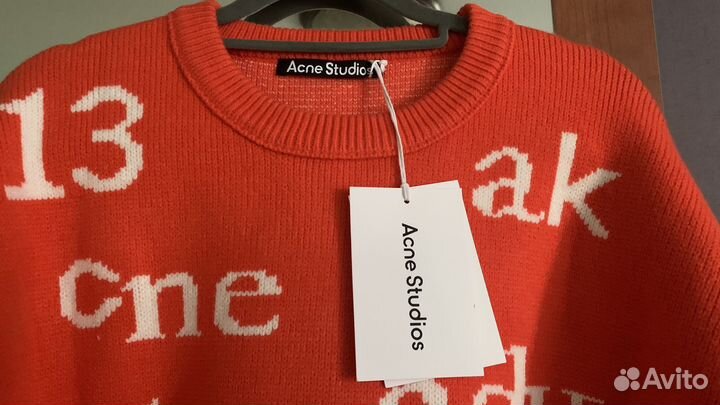 Шерстяная кофта acne studios