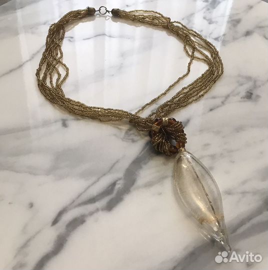 Колье из муранского стекла, Италия, оригинал
