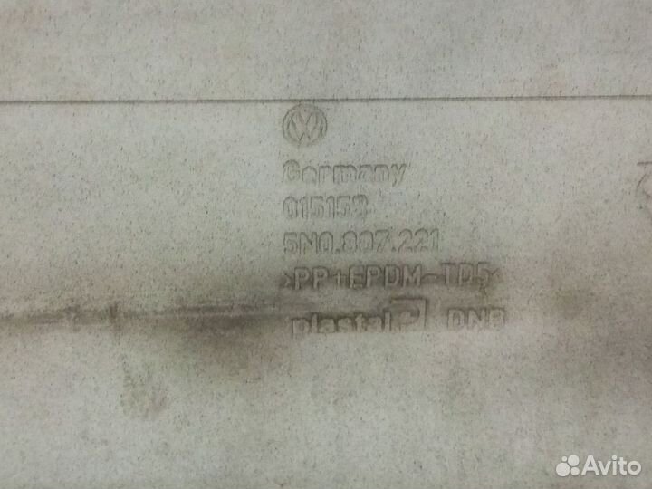 Бампер volkswagen tiguan Передний