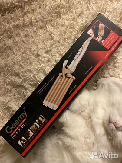 Пятиволновая плойка/стайлер geemy для волос