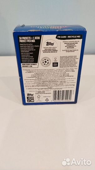 Наклейки Topps Лига Чемпионов уефа 2024-2025