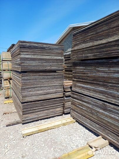 Ламинированная фанера 18 мм бу