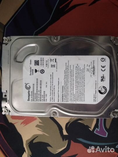 1 тб Жесткий диск Seagate BarraCuda