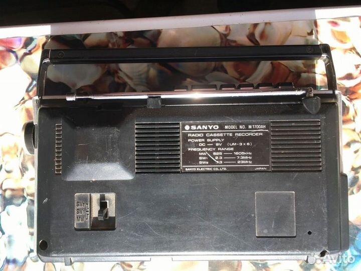 Кассетный радиоприёмник Sanyo