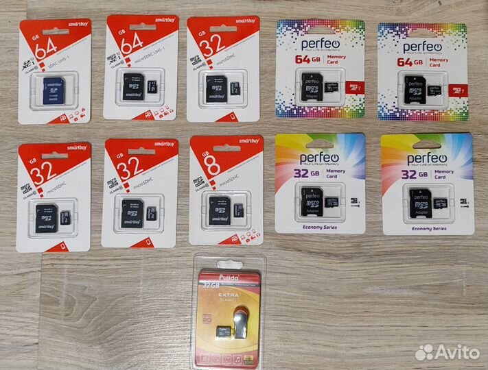 Smart BUY 16GB micro sdhc class 10 + SD адаптер