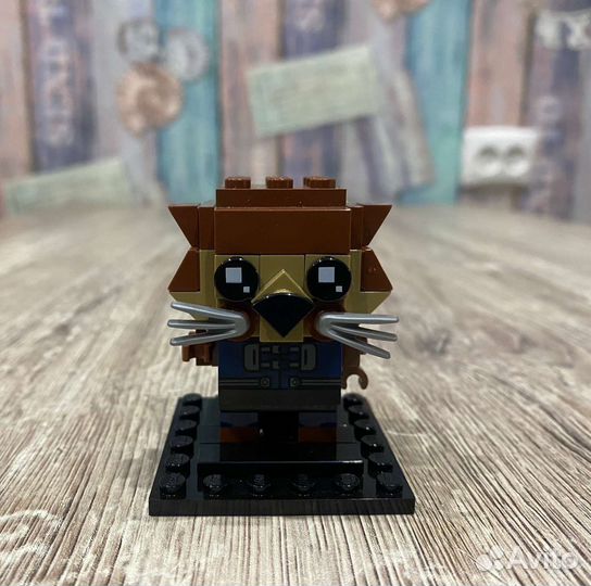 Лего Брик- Хедс. Ракета и Грут