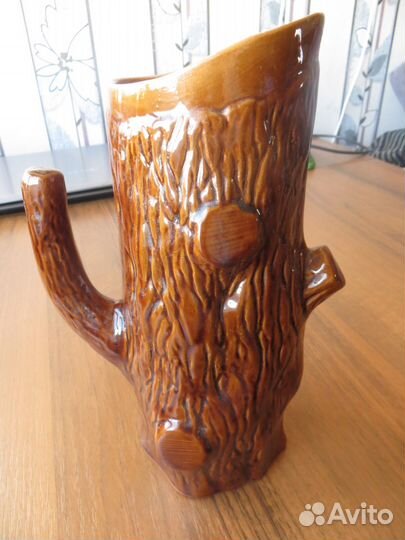 Ваза.Керамика декоративная.Ваза Стекло высокая