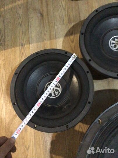 Сабуферы 4шт обмен