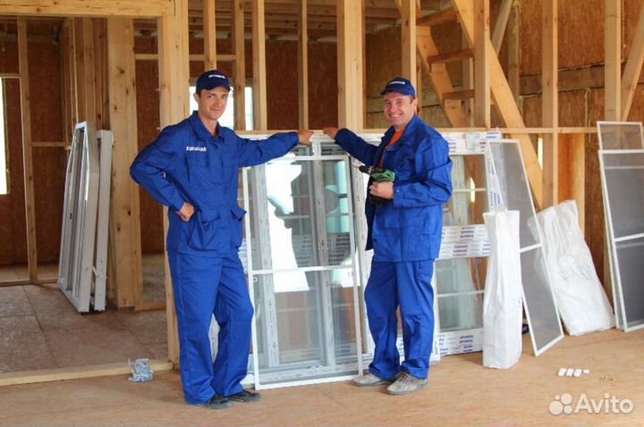 Пластиковые окна под ключ A5956