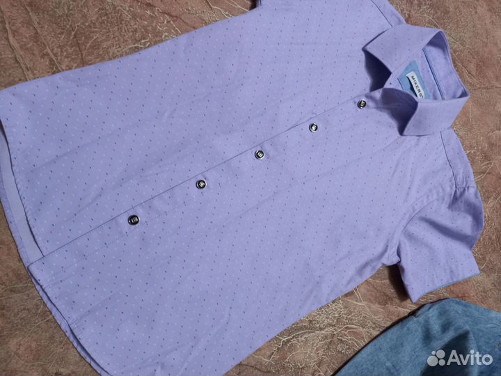 Рубаха 128 на кнопках