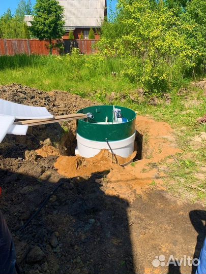 Септик под ключ за 1 день