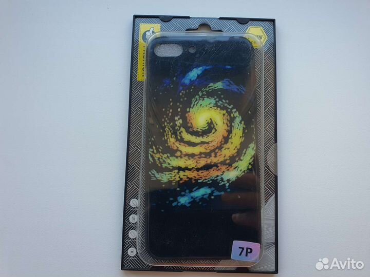 Чехол для iPhone 7 Plus / 8 Plus Чёрный/ Бесплатно