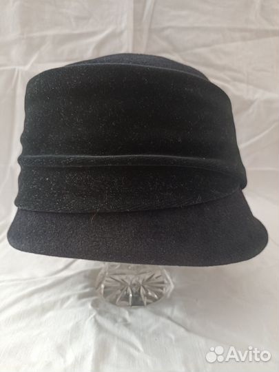 Шляпа женская черная