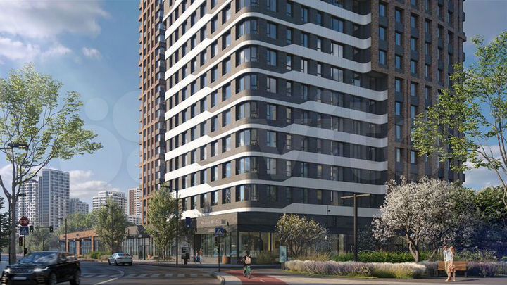 Квартира-студия, 28,7 м², 16/25 эт.