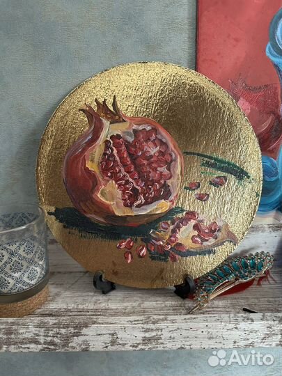 Картина маслом «Гранат»