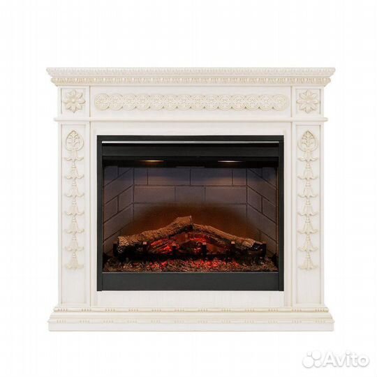 Каминокомплект Milan - Слоновая кость