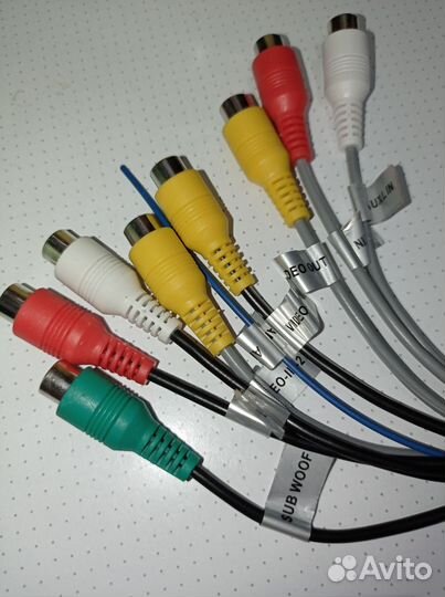 Кабель тюльпаны,RCA