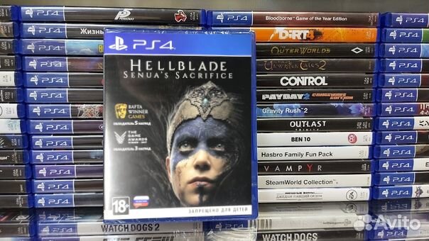 Игра Hellblade Senuas Sacrifis PS4