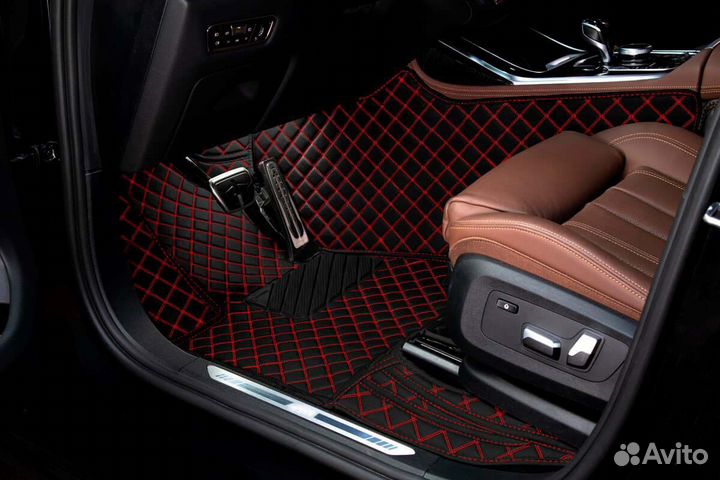 3D Коврики Lexus Салон Багажник из Экокожи