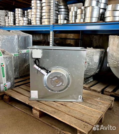 Приточный вентилятор прямоугольный