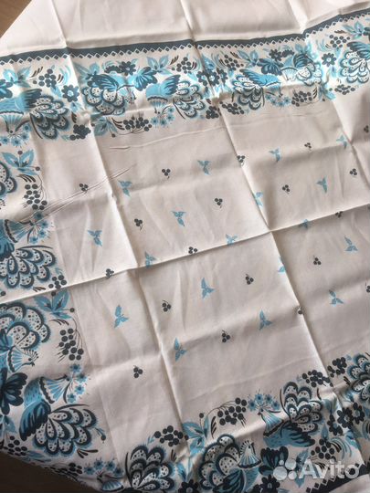 Скатерть лен СССР новая