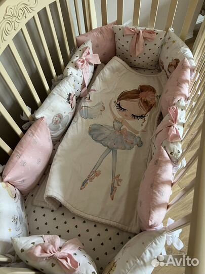 Бортики в детскую кроватку