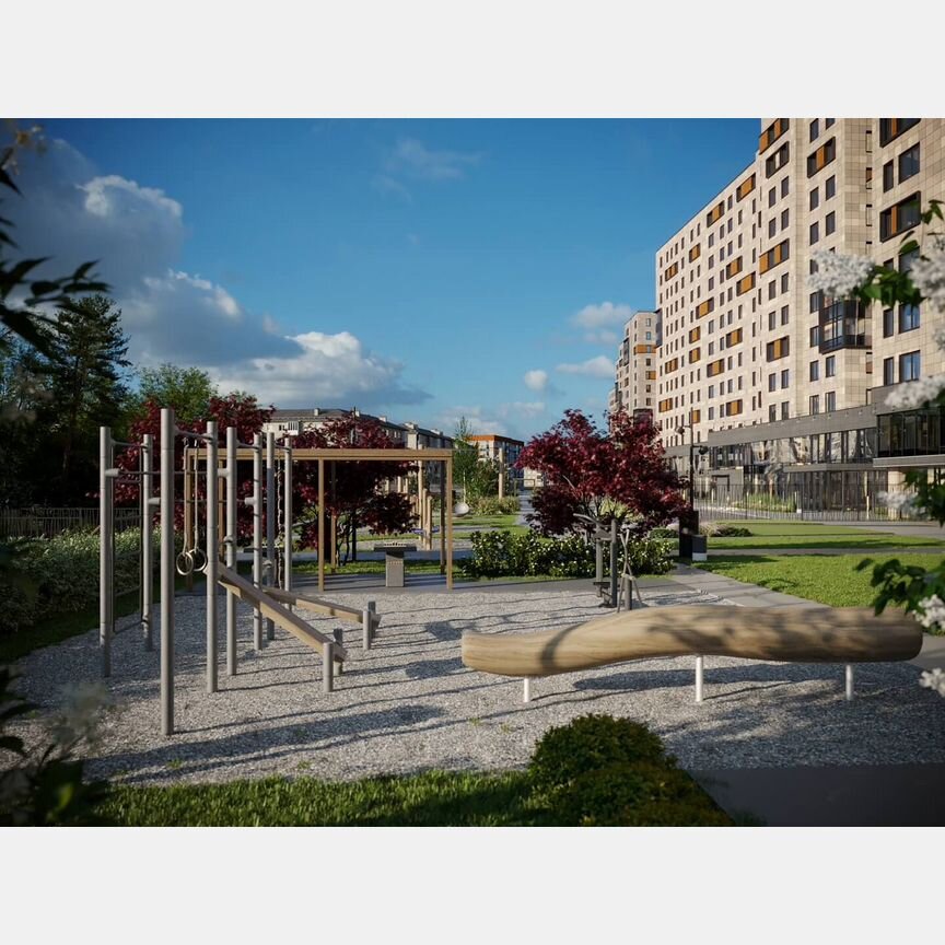 1-к. апартаменты, 48,3 м², 7/13 эт.
