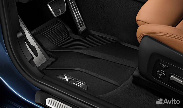 Коврики салона BMW X3 G01/ iX3 BEV/ X3M Оригинал