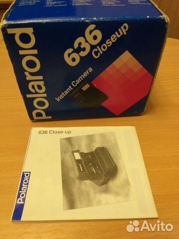 Плёночный фотоаппарат Polaroid 636 closeup объявление продам