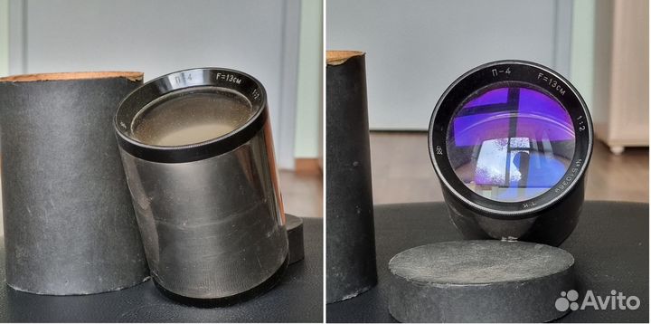 Объективы разные старые: форматные, проекционные