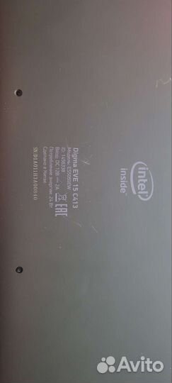 Ноутбук Digma eve 15 c413