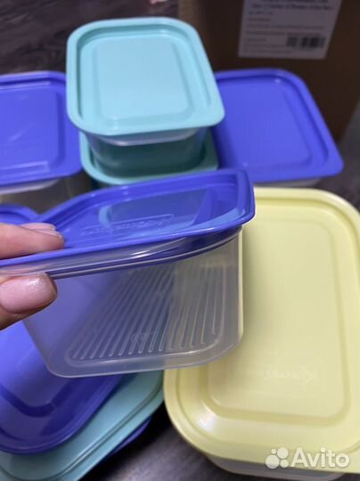 Контейнер пластиковый набор