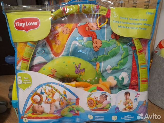 Развивающий коврик tiny love