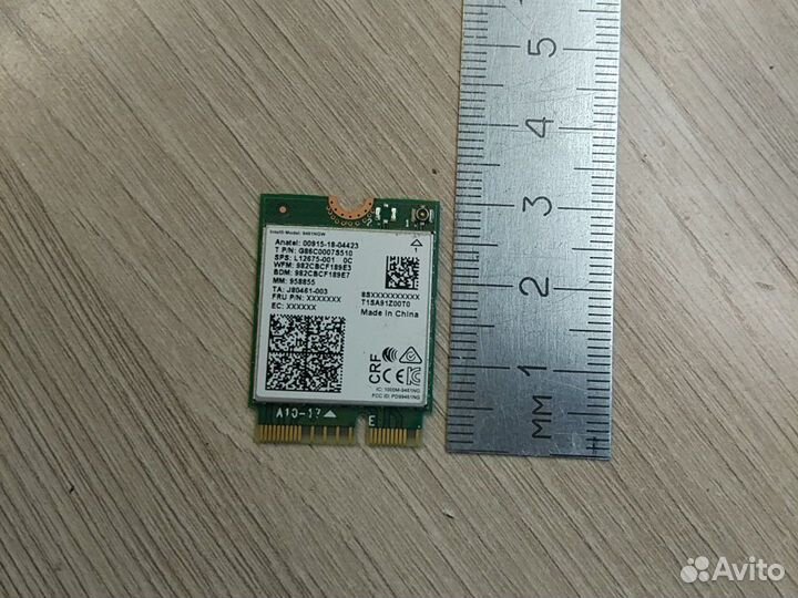 Модуль wi-fi M2 KEY E + Bluetooth