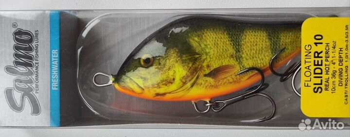 Джерки Salmo Slider 10F (7 расцветок)