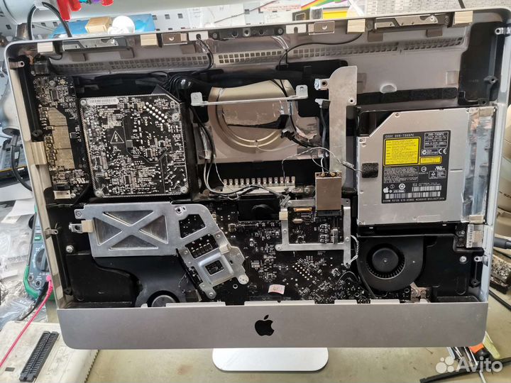 iMac A1311 mid 2010 корпус плата инвертор wifi итд