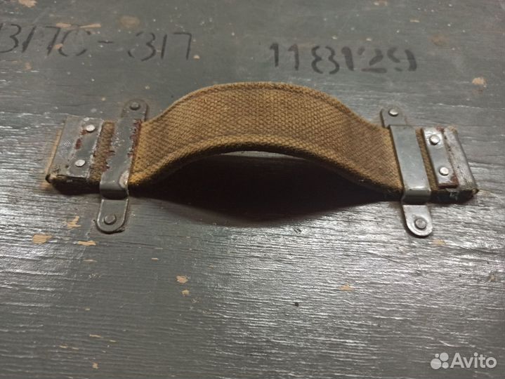 Ящик деревянный милитари лофт хаки