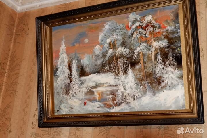 Картина масло 60 x 40 см