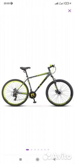 Новый горный велосипед Stels Navigator 700 MD