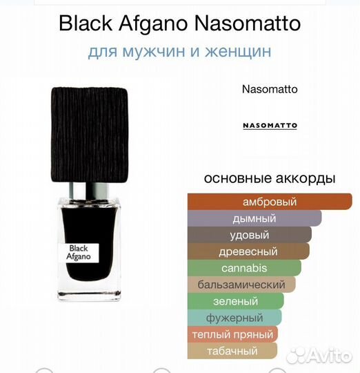 Black Afgano Nasomatto