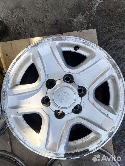 Литые диски на Land cruiser prado 95