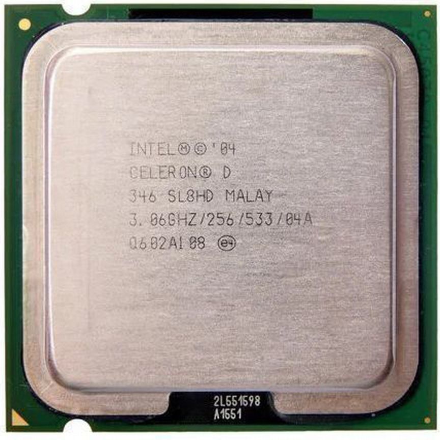 [SL8HD] Процессор Intel Celeron D 346 3.06 Ghz Sl8hd
