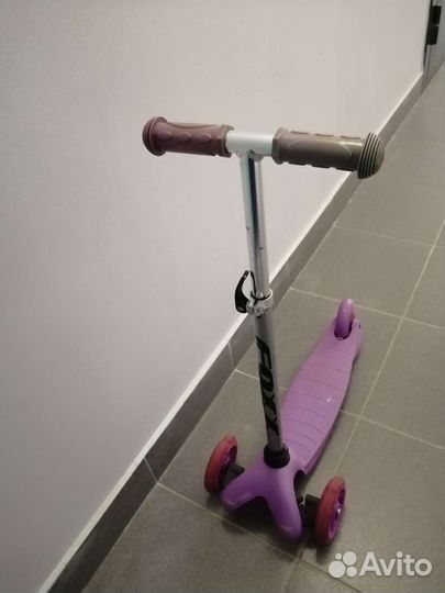 Самокат детский трехколесный бу