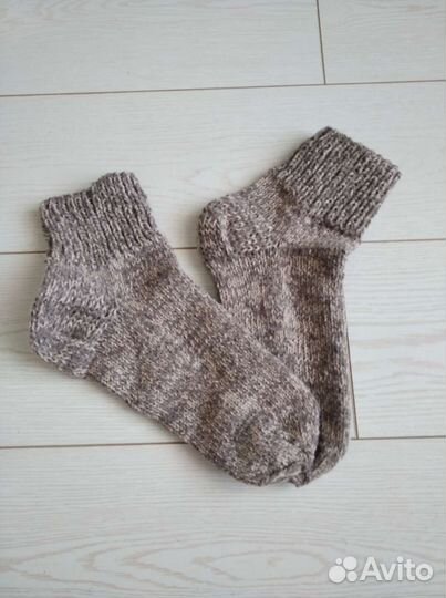 Носки вязаные верблюжья шерсть